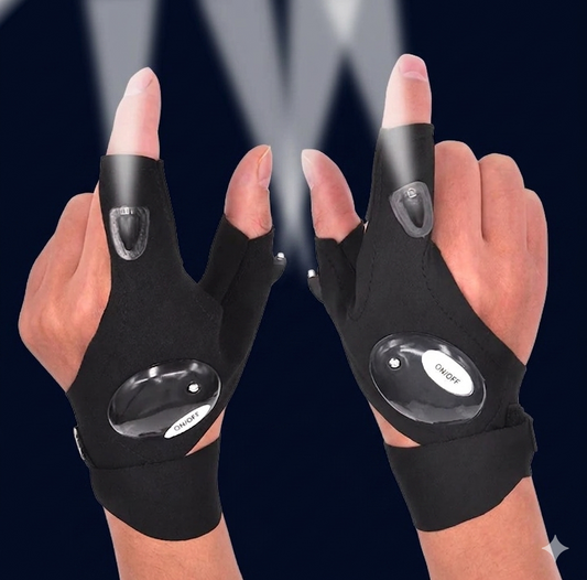 Guantes de Trabajo con iluminación 1 par