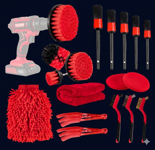 Limpieza Automóvil Kit Detailing 18 Pcs