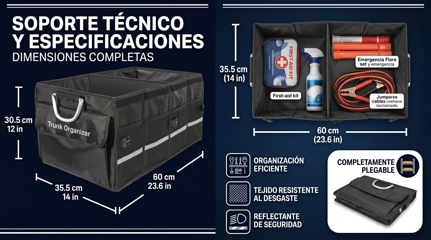 CAJA ALMACENAMIENTO MALETERO